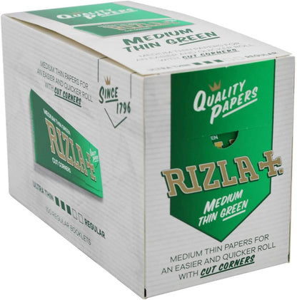 Rizla Green Cigarette Rolling Papers 100 Booklets