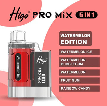 Higo Pro Mix 5 in 1 | 6666 puffs