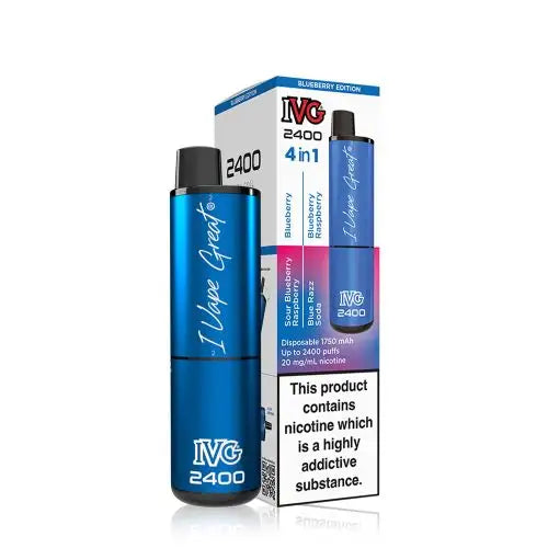 IVG 2400 Disposable Vape - (Box Of 5)