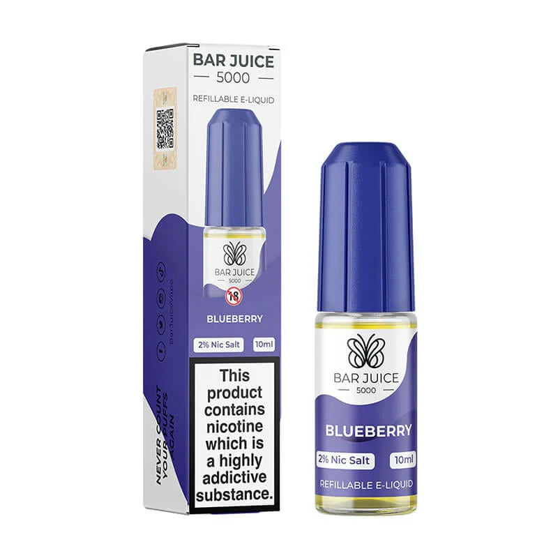 Bar Juice 5000 10ml Nic Salts E-liquids - (Box of 10)