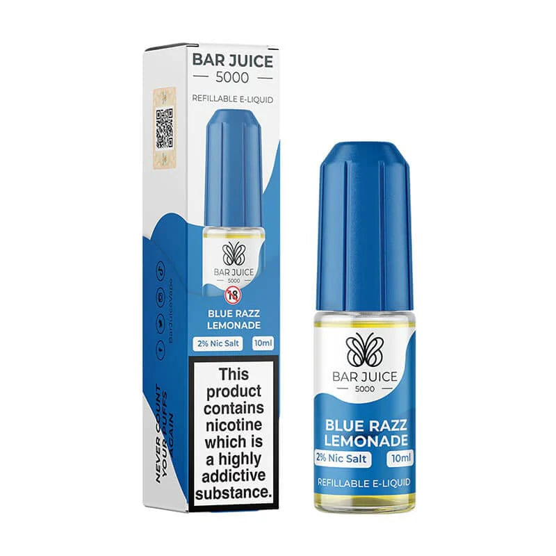 Bar Juice 5000 10ml Nic Salts E-liquids - (Box of 10)