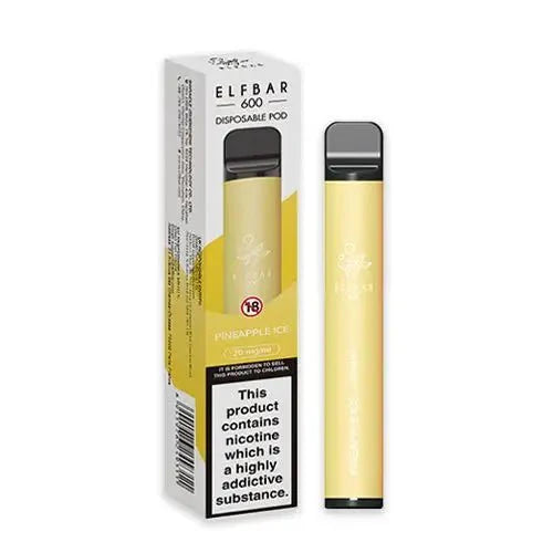 Elf Bar 600 Disposable Vape Pod Device - (Box of 10)