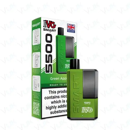 IVG Smart 5500 Refillable Rechargeable Disposable Vape Kit - (Pack of 5)