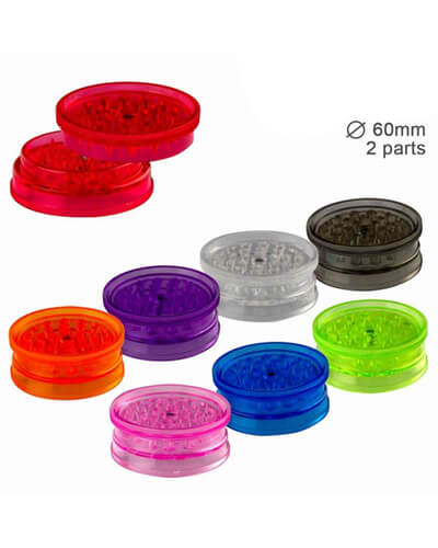 Plastic Amsterdam 2 Piece Grinder