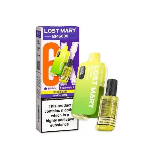 Lost Mary BM6000 Disposable Rechargeable Vape Kit - (Box Of 5)