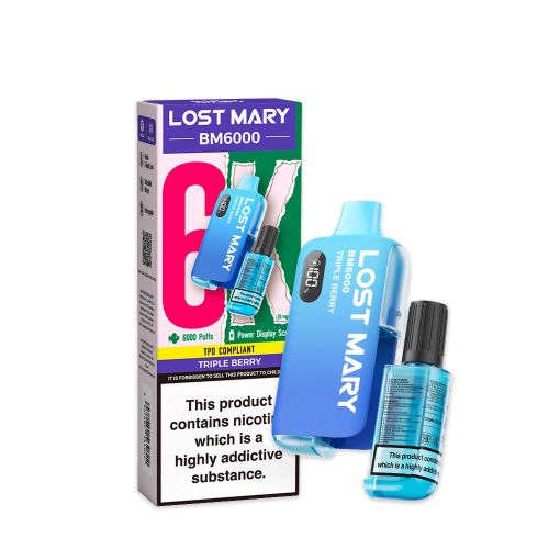 Lost Mary BM6000 Disposable Rechargeable Vape Kit - (Box Of 5)