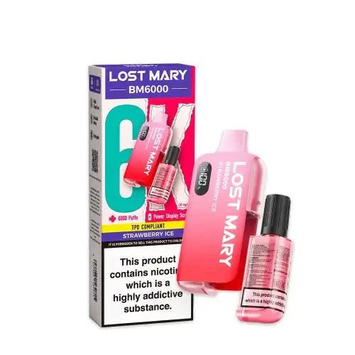 Lost Mary BM6000 Disposable Rechargeable Vape Kit - (Box Of 5)