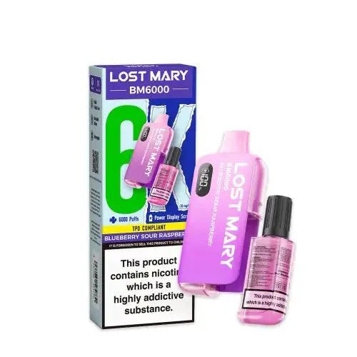 Lost Mary BM6000 Disposable Rechargeable Vape Kit - (Box Of 5)