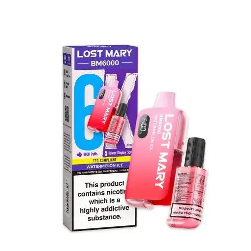 Lost Mary BM6000 Disposable Rechargeable Vape Kit - (Box Of 5)