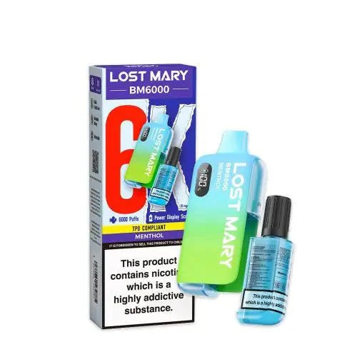 Lost Mary BM6000 Disposable Rechargeable Vape Kit - (Box Of 5)