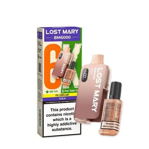 Lost Mary BM6000 Disposable Rechargeable Vape Kit - (Box Of 5)