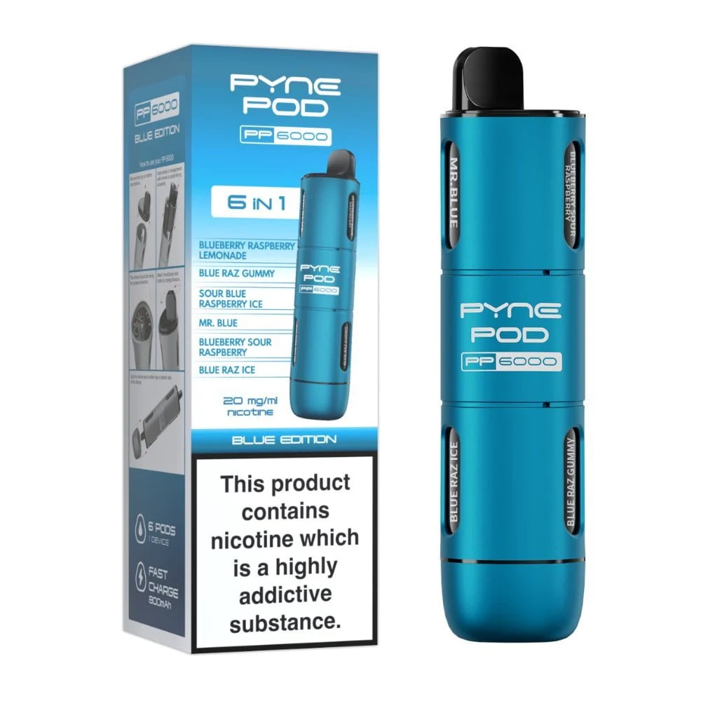 PYNE POD PP6000 6IN1 DISPOSABLE VAPE