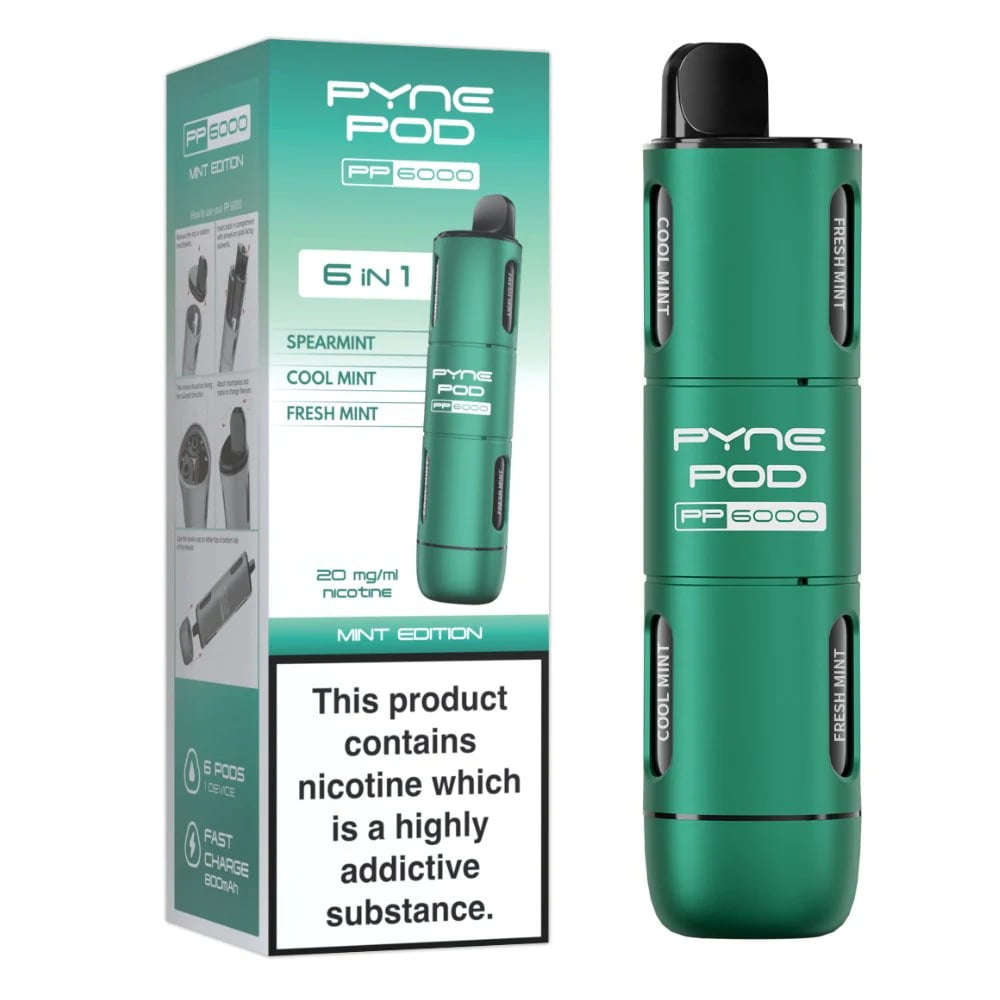 PYNE POD PP6000 6IN1 DISPOSABLE VAPE