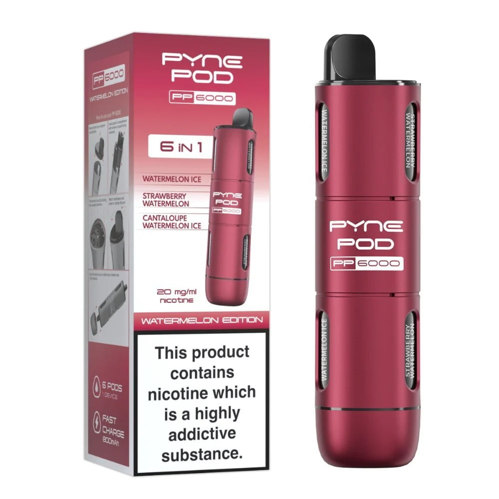 PYNE POD PP6000 6IN1 DISPOSABLE VAPE