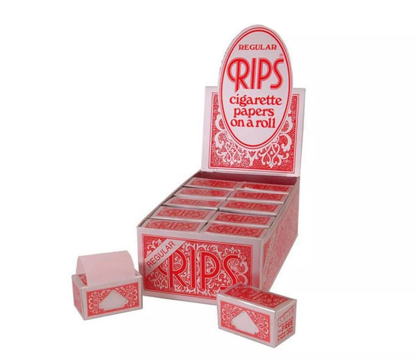 Rolls RIPS Red Regular Size Rolling Paper