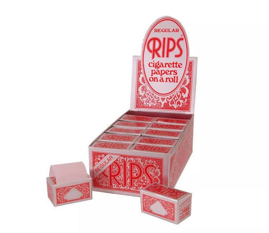 Rolls RIPS Red Regular Size Rolling Paper