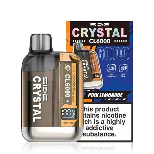 SKE Crystal CL6000 Prefilled Pod Vape Kit - (Pack of 5)