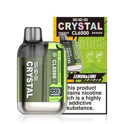 SKE Crystal CL6000 Prefilled Pod Vape Kit - (Pack of 5)