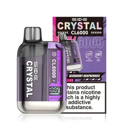 SKE Crystal CL6000 Prefilled Pod Vape Kit - (Pack of 5)